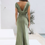 Siren Melody Midi Dress Olive
