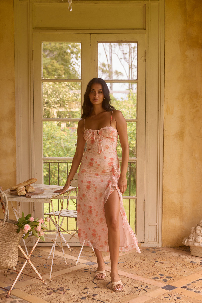 burst of bliss maxi dress Blossom Bliss Maxi Dress in Pink