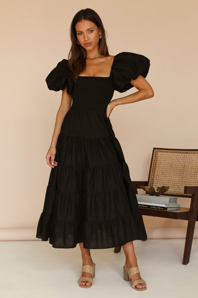 Adela Maxi Dress Black