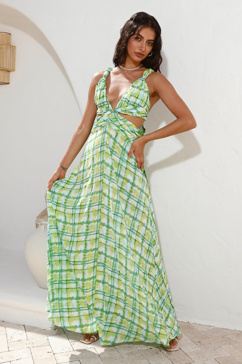 le salty oracle maxi dress LE SALTY Skylar Gown Tropicale