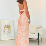 Dance With Me Maxi Dress Orange