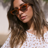 BANBÉ The Ambrosio Sunglasses Maple Tort Honey Fade