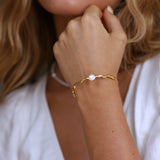 18k Gold Plated Night View Bracelet