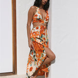 Pure Luck Maxi Dress Orange