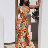 Pure Luck Maxi Dress Orange