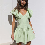 Sagittarius Horizons Dress Green