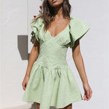 Sagittarius Horizons Dress Green