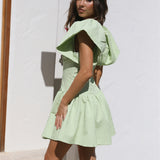Sagittarius Horizons Dress Green
