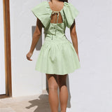 Sagittarius Horizons Dress Green