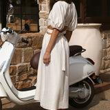 Need Me Midi Dress Beige