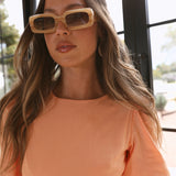 BANBÉ The Seymour Sunglasses Sand Tort Oat Fade