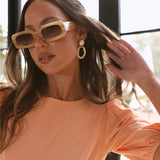 BANBÉ The Seymour Sunglasses Sand Tort Oat Fade