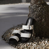 VERALI Oslo Chunky Slides White Croc