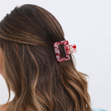 Vivid Dream Hair Claw Red