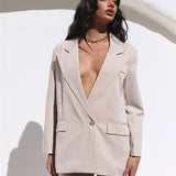 Luminary Ode Blazer Beige