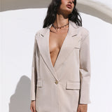 Luminary Ode Blazer Beige