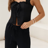 SNDYS Esmeralda Top Black