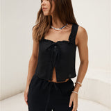 SNDYS Esmeralda Top Black