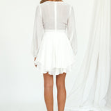 All Over Dress White