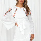 Harper Dress White