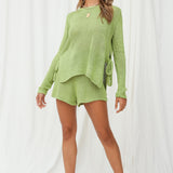Te Amo Knit Set Green