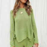 Te Amo Knit Set Green
