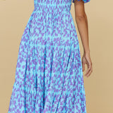 Land And Sky Maxi Dress Blue