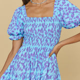 Land And Sky Maxi Dress Blue