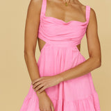 Open Conversations Dress Pink