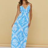 Porcelain Dreams Maxi Dress