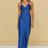 Striking Midnight Maxi Dress Navy