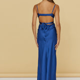 Striking Midnight Maxi Dress Navy