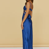 Striking Midnight Maxi Dress Navy