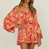 Unstoppable Love Playsuit Orange