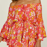 Unstoppable Love Playsuit Orange