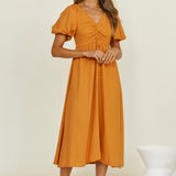 Sunlight Maxi Dress Tan