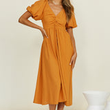 Sunlight Maxi Dress Tan