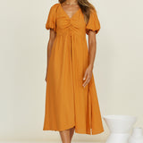 Sunlight Maxi Dress Tan