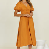 Sunlight Maxi Dress Tan