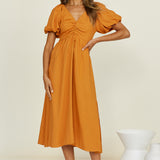 Sunlight Maxi Dress Tan