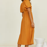 Sunlight Maxi Dress Tan