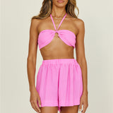 Nostalgia Calling Crop Top Pink