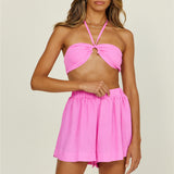 Nostalgia Calling Crop Top Pink