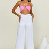 Nostalgia Calling Crop Top Pink
