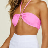 Nostalgia Calling Crop Top Pink
