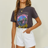 WRANGLER Floral Bones Tee