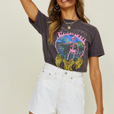 WRANGLER Floral Bones Tee