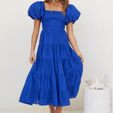 Adela Maxi Dress Blue