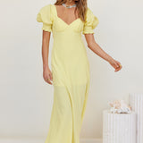 Calyx Maxi Dress Yellow