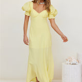 Calyx Maxi Dress Yellow